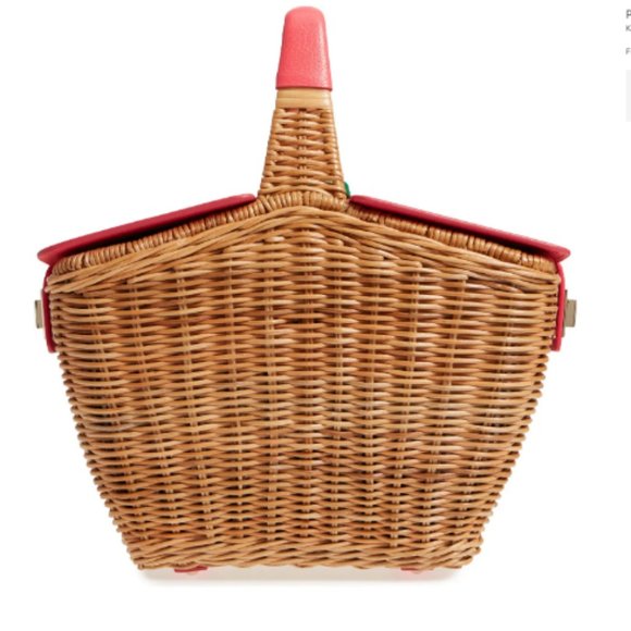 kate spade picnic perfect 3D wicker picnic basket - Picture 5 of 11